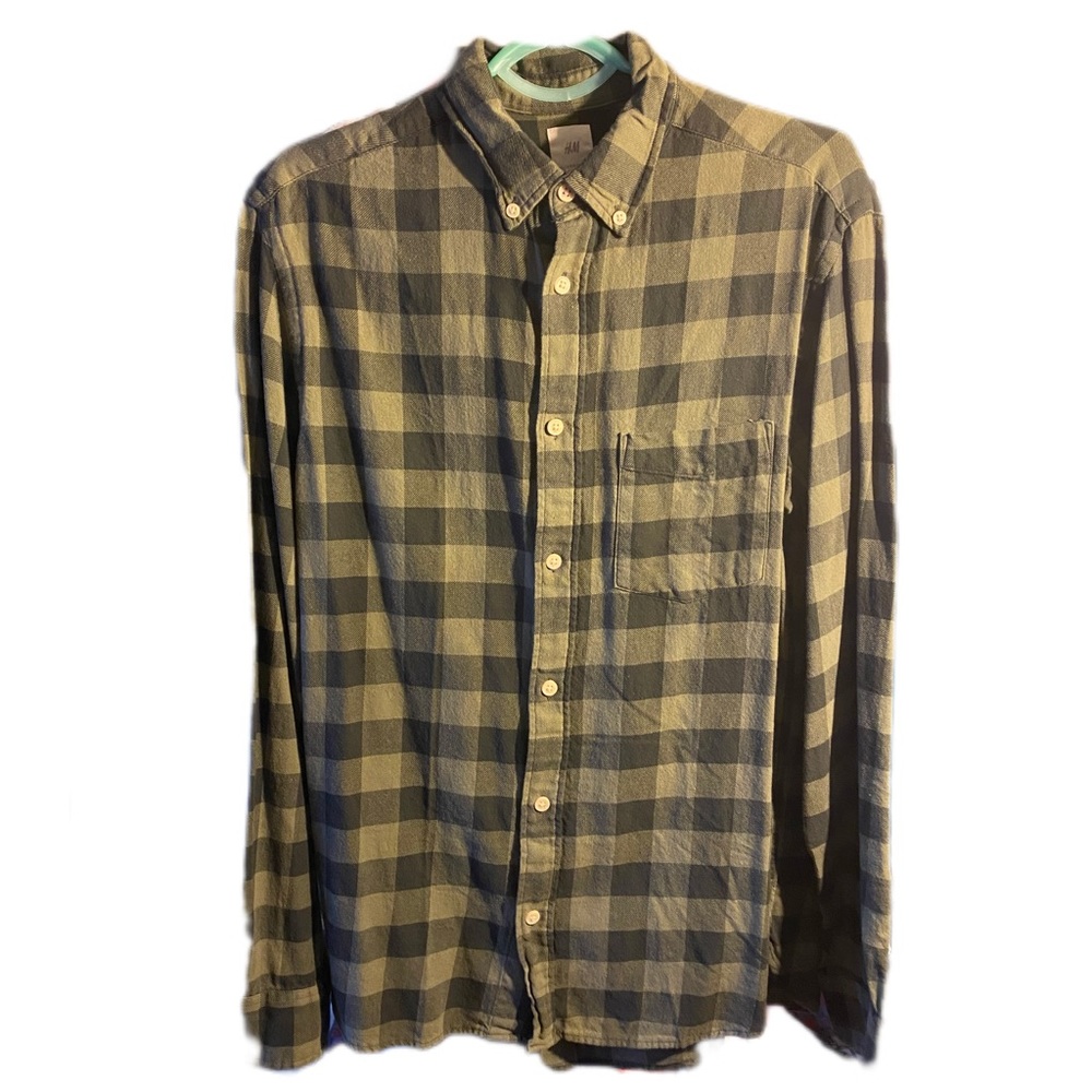 H&M plaid shirt regular fit